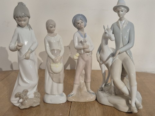 Spanish porcelain figurines - porcelain,
