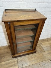 Victorian Walnut Music Cabinet   . Free Delivery Available