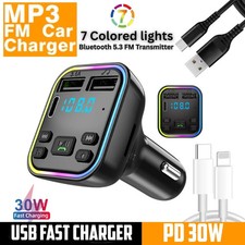 FM Transmitter Car Bluetooth
