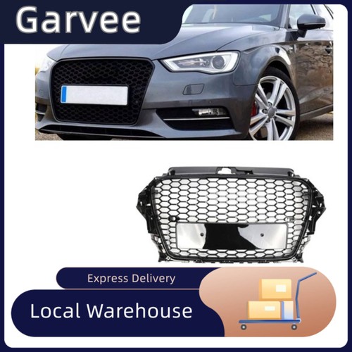 Gloss black honeycomb mesh - gloss,