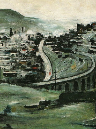 Bargoed wales lowry - bargoed,