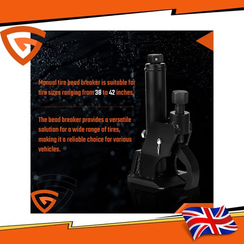 Manual tire bead - bead, breaker
