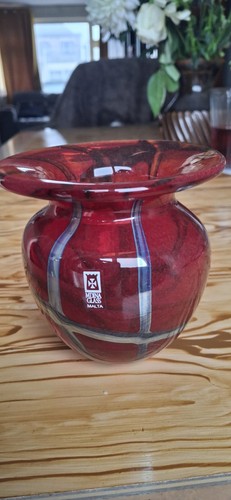 Mdina glass malta crimson - malta,