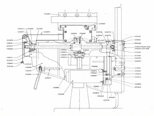 Front apron bridgeport - front,