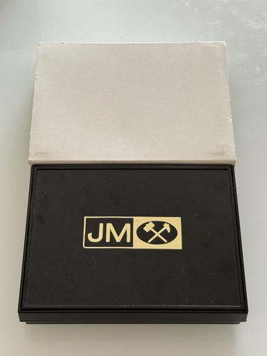 Rare vintage johnson - johnson, matthey
