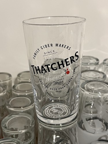 Thatchers pint glass - thatchers,