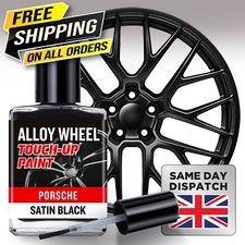 PORSCHE SATIN BLACK ALLOY