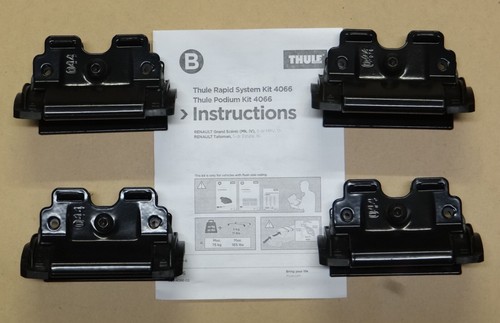 New thule roof bars - roof, fitting