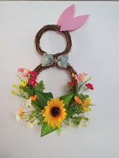 Easter bunny wreath