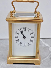 Antique french brass carriage - antique,