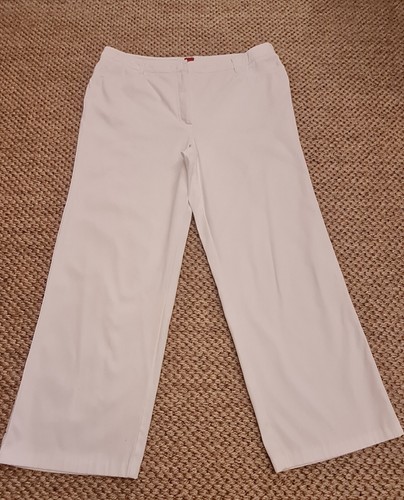 Olsen white wide legged
