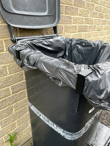 Wheelie bin liner clips - wheelie,