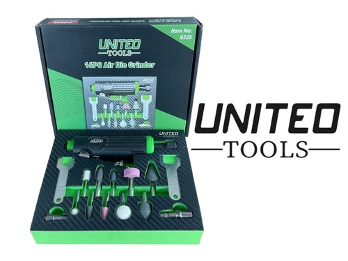16pc air die grinder set - grinder, in