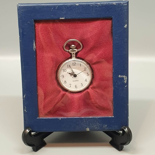Vintage silver tone pocket - vintage,