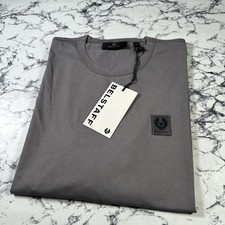 BELSTAFF Mens Tornado Grey Long Sleeved Phoenix Logo T Shirt SIZE 3XL BNWT