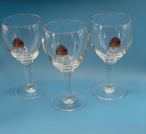 Leffe belgian beer glass - belgian,