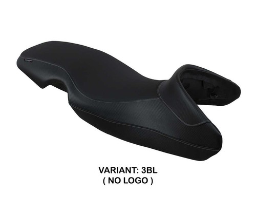 Seat saddle cover - mogan, black