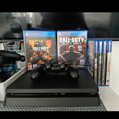 Sony playstation ps4 black - 4,