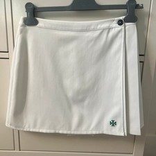 Tory Burch White Tennis Skirt, Pleated mini, Tory Sport
