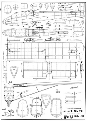 109 pionyr glider scale - glider,