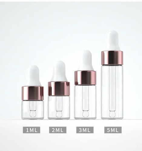 10pcs mini glass dropper - glass,