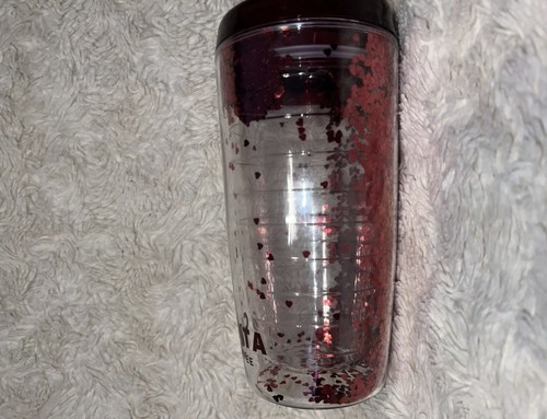 Costa coffee red glitter - coffee,