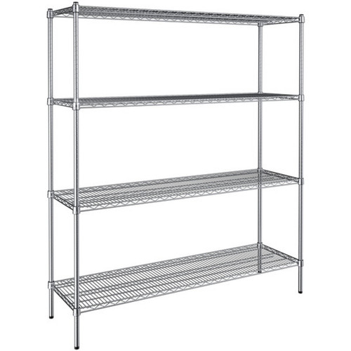 Chrome tier wire shelving - wire,