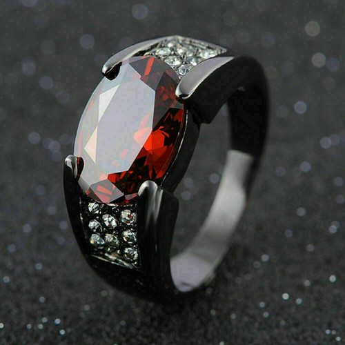 Oval cut red garnet - 2.75,