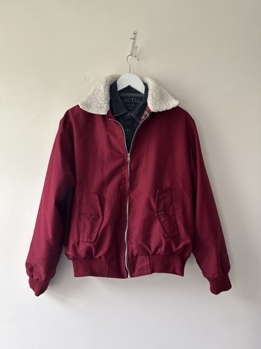 Vintage bomber jacket - jacket, sherpa