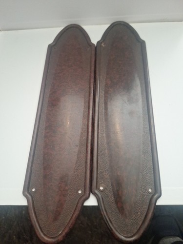 Pair vintage bakelite door - bakelite,