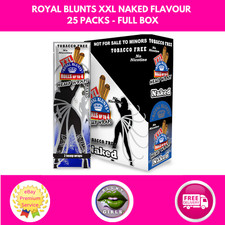 Royal Blunts XXL Naked 25 Packs 50 Total Full Box FREE POSTAGE TRACKED