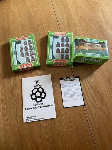 Subbuteo job lot mid s - lot, 80’s