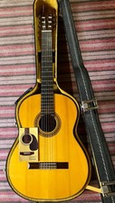 Vintage 1978 Takamine C 128 Classical Acoustic Guitar w/ Case Manual MIJ Japan