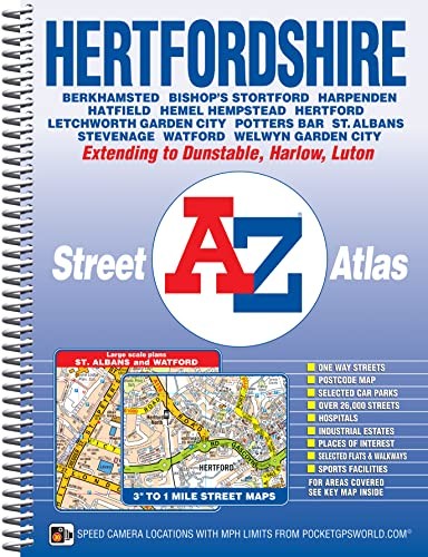 Hertfordshire street atlas - a-z,