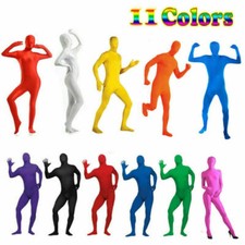 Party Fancy Costume Invisible Morph Suit Full Body Spandex Jumpsuit  Adults Kids