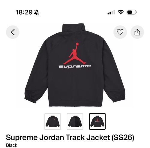 Supreme jordan track jacket - jordan,