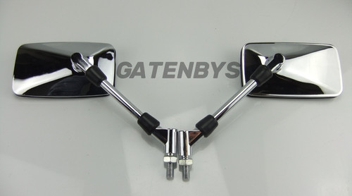 Chrome mirrors for suzuki - mirrors,