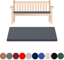 Bench Cushion 2-3-4 Seater Garden Pad Seat Pads Chair Cushion Swing Waterproof