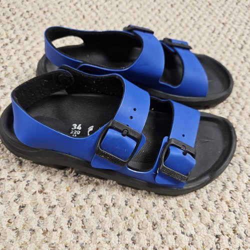 Birkenstock blue mogami kids - birkenstock,