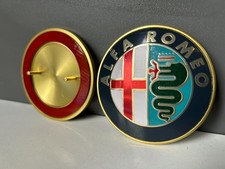 Alfa Romeo 145 146 164 155 156 GTV SZ RZ Spider Hood Logo 60596492 Emblem