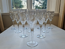 John Rocha Imprint Waterford Crystal Wine Glass - large, signed, immaculate, x10