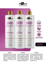 BRAZILIAN KERATIN NANO VEGAN PROTEIN KIT 3X 1000ML