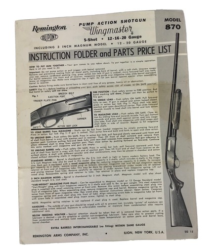 1964 original remington - 1964,
