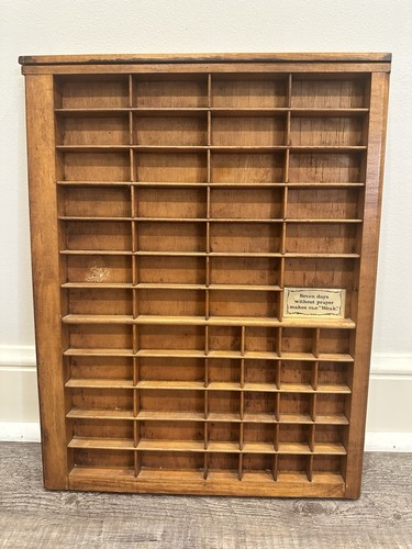 Vintage wood knick knack - wood,