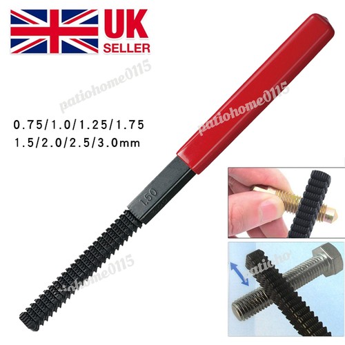 Thread repair restoration file - restoration,