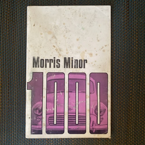 Morris minor owner manual - morris, owner's