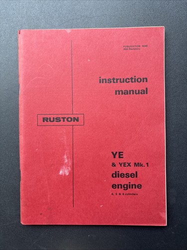 Ruston hornsby yex - -, mk