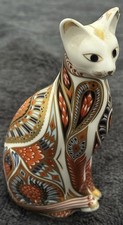 Royal Crown Derby Siamese Cat