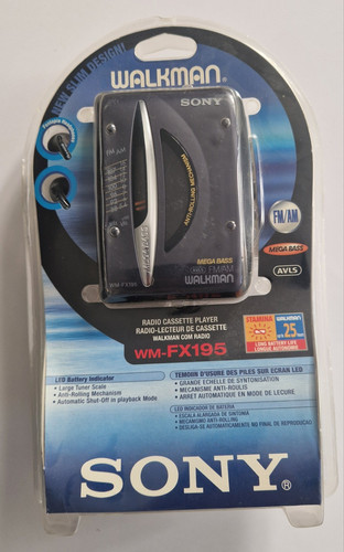 Sony walkman fx195 - wm-fx195, am/fm