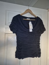 Gina Bacconi Navy Blue sparkly